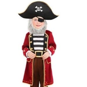 Captain Pirate Costume size 2T